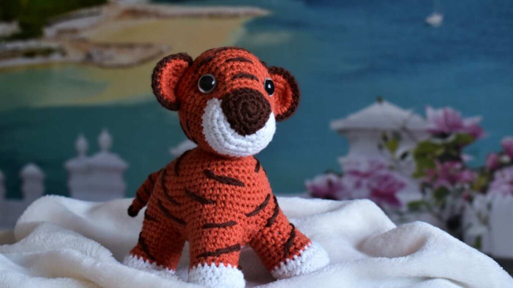 Patrón de Amigurumi - Tigre