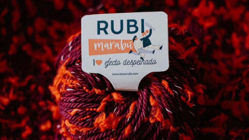 El efecto despeinado de Rubí Marabú te enamorará para tejer proyectos de inspiración boho